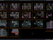Download Denah Tata Letak Apartemen 7 Lantai DWG AutoCAD denah tata letak apartemen 7 lantai
