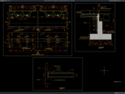 Download Detail Denah dan Potongan Abutment Jembatan DWG AutoCAD detail denah dan potongan abutment jembatan