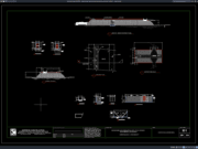 Download Detail Denah dan Potongan Bangunan Pelimpah (Spillway) DWG AutoCAD detail denah dan potongan bangunan pelimpah (spillway)