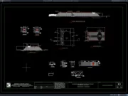Download Detail Denah dan Potongan Bangunan Pelimpah (Spillway) DWG AutoCAD detail denah dan potongan bangunan pelimpah (spillway)