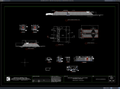 Download Detail Denah dan Potongan Bangunan Pelimpah (Spillway) DWG AutoCAD detail denah dan potongan bangunan pelimpah (spillway)