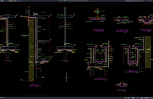 Download Detail Dinding Penahan Tanah dan Pondasi DWG AutoCAD detail dinding penahan tanah dan pondasi