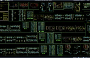 Download Detail Gambar Struktur Rumah Tinggal DWG AutoCAD detail gambar struktur rumah tinggal