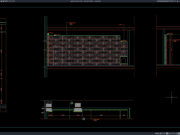 Download Detail Panel Dinding DWG AutoCAD detail panel dinding