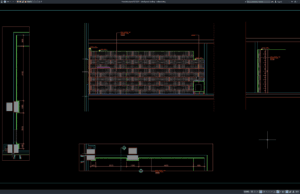 Download Detail Panel Dinding DWG AutoCAD detail panel dinding