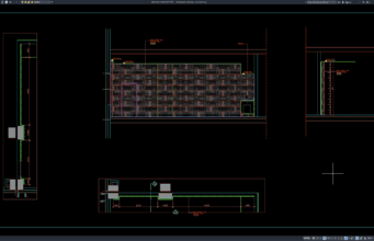 Download Detail Panel Dinding DWG AutoCAD detail panel dinding