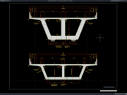Download Detail Penampang Jembatan DWG AutoCAD detail penampang jembatan