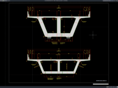 Download Detail Penampang Jembatan DWG AutoCAD detail penampang jembatan
