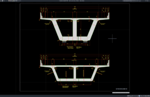 Download Detail Penampang Jembatan DWG AutoCAD detail penampang jembatan