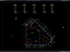 Download Detail Penulangan Pagar Batas DWG AutoCAD detail penulangan pagar batas