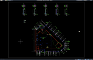 Download Detail Penulangan Pagar Batas DWG AutoCAD detail penulangan pagar batas