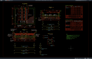 Download Detail Pondasi Dudukan Reaktor Shunt DWG AutoCAD detail pondasi dudukan reaktor shunt