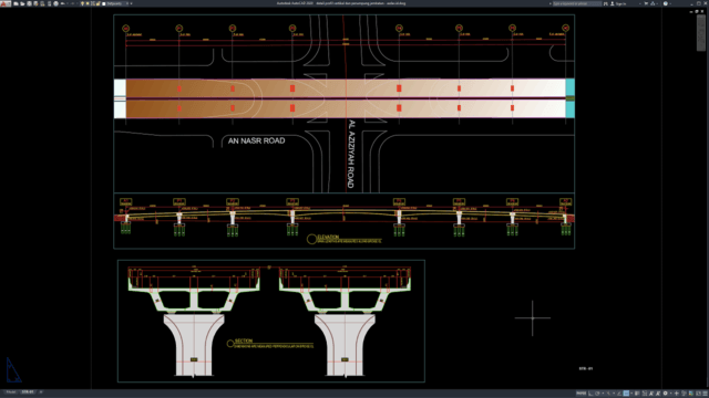 detail profil vertikal dan penampang jembatan detail profil vertikal dan penampang jembatan