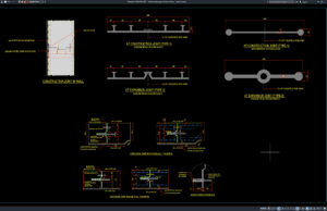 Download Detail Sambungan Dilatasi Dinding DWG AutoCAD detail sambungan dilatasi dinding