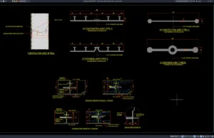 Download Detail Sambungan Dilatasi Dinding DWG AutoCAD detail sambungan dilatasi dinding
