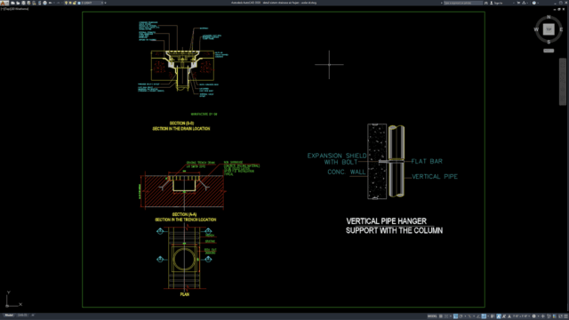 detail sistem drainase air hujan