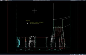 Download Detail Skema Switchyard Tegangan Tinggi DWG AutoCAD detail skema switchyard tegangan tinggi