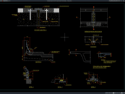 Download Detail Struktur Deck Jembatan DWG AutoCAD detail struktur deck jembatan