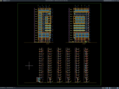 Download Detail Tampak Curtain Wall DWG AutoCAD detail tampak curtain wall