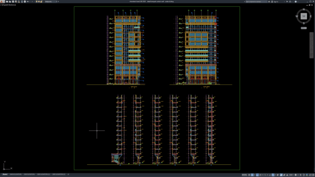detail tampak curtain wall detail tampak curtain wall