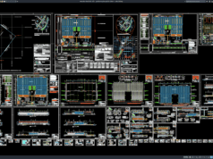 Download Gambar Lengkap Pabrik Industri DWG AutoCAD gambar lengkap pabrik industri