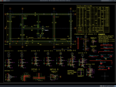 Download High Voltage Substation Building Construction Design DWG AutoCAD high voltage substation building construction design