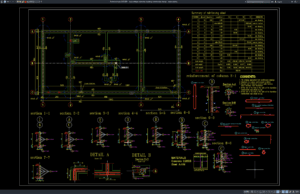 Download High Voltage Substation Building Construction Design DWG AutoCAD high voltage substation building construction design