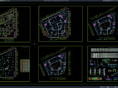hospital reinforcement layout plan