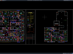 hvac as-built layout plan details