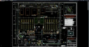 industrial plant project layout plan and details