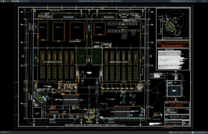 industrial plant project layout plan and details