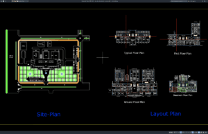 site plan dan denah rumah sakit