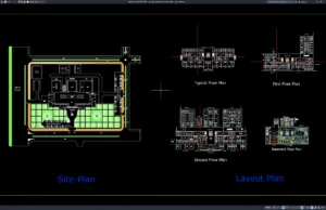site plan dan denah rumah sakit