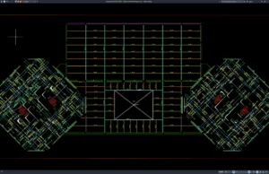Download Slab Reinforcement Layout Plan DWG AutoCAD slab reinforcement layout plan