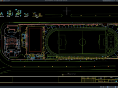 sports complex layout plan