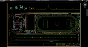 sports complex layout plan