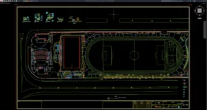 sports complex layout plan