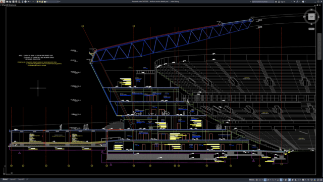 stadium section details part 1 stadium section details part 1