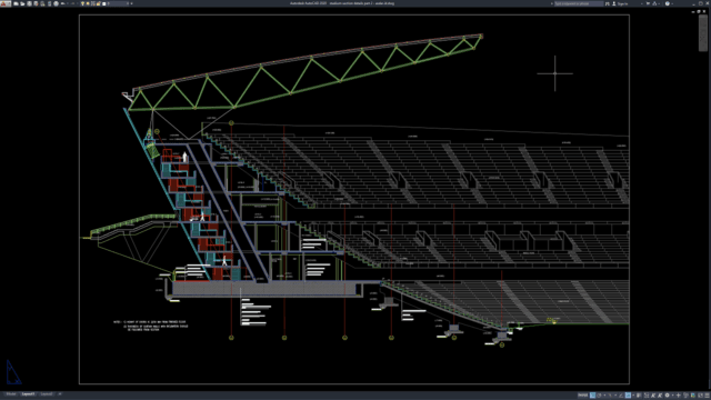 stadium section details part 2