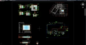 swimming pool fittings, plumbing and electrical details