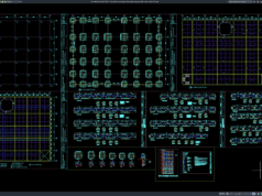 Download Tampak dan Potongan Tiang Pancang Pracetak Besar DWG AutoCAD tampak dan potongan tiang pancang pracetak besar
