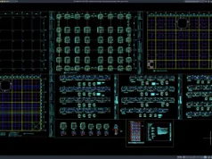 Download Tampak dan Potongan Tiang Pancang Pracetak Besar DWG AutoCAD tampak dan potongan tiang pancang pracetak besar