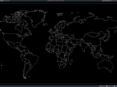 Download World Map DWG AutoCAD world map
