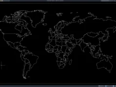 Download World Map DWG AutoCAD world map