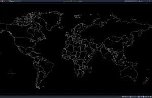 Download World Map DWG AutoCAD world map