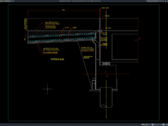 Download Bridge Approach Slab Reinforced Concrete Details DWG AutoCAD bridge approach slab reinforced concrete details