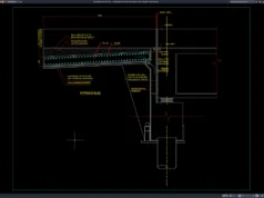Download Bridge Approach Slab Reinforced Concrete Details DWG AutoCAD bridge approach slab reinforced concrete details