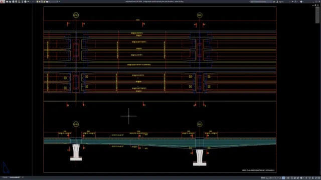 bridge deck reinforcement plan and elevation bridge deck reinforcement plan and elevation