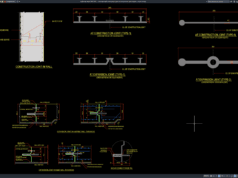 Download Concrete Wall Construction Joint and Expansion Joint Details DWG AutoCAD concrete wall construction joint and expansion joint details