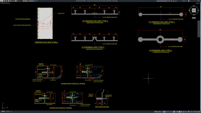 concrete wall construction joint and expansion joint details concrete wall construction joint and expansion joint details
